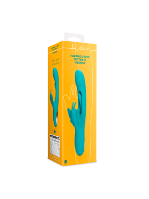 Flapping G-Spot Butterfly Vibrator - Peacock Blue