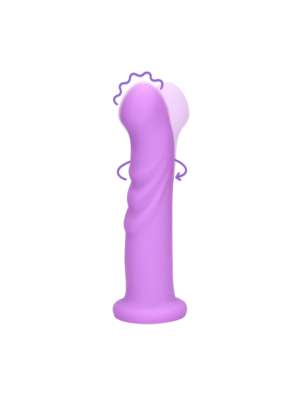 Ultra Soft Silicone Rotating G-Spot Vibrator - Lavender Spectacle