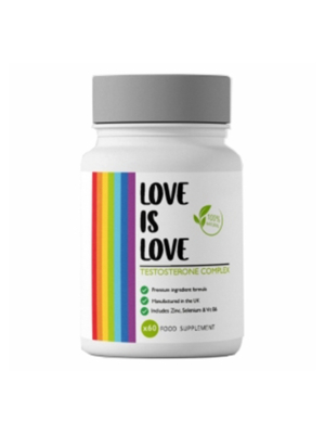 Διεγερτικά Φυτικά Δισκία για Άνδρες Love is Love Testosterone Complex Capsules - Vegan