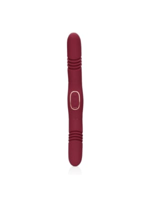 Double-Sided Thrusting Vibrator - Merlot Grape *bulk