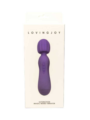Loving Joy 10 Function Magic Wand Vibrator Purple