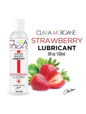 Φαγώσιμο Λιπαντικό Νερού με Γεύση Φράουλα 150ml - Clara Morgane Lubricant
