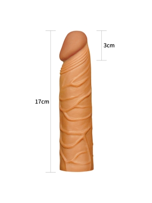 Pleasure X-Tender Penis Sleeve 17 cm