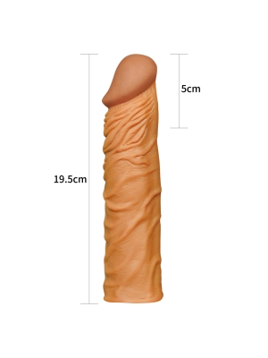 Pleasure X-Tender Penis Sleeve 18,5 cm