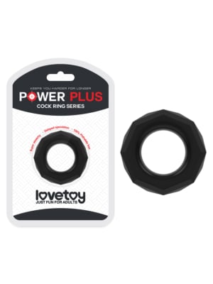 POWER PLUS Cockring 4 Black