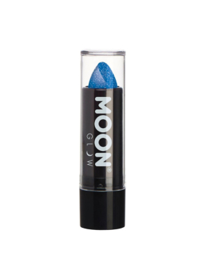 Neon UV Glitter Lipstick - Blue-M8480