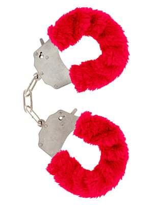 Furry Fun Cuffs - Red