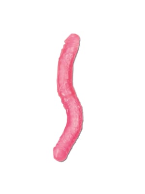 27 cm. Double dong. Vertebrate. Pink colour.