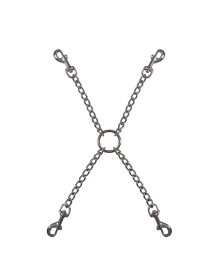Bondage-Chain Cross with Carabiners