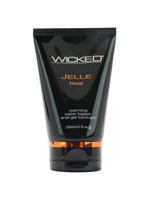 Wicked Sensual Care Jelle Heat Anal Gel Black 120ml