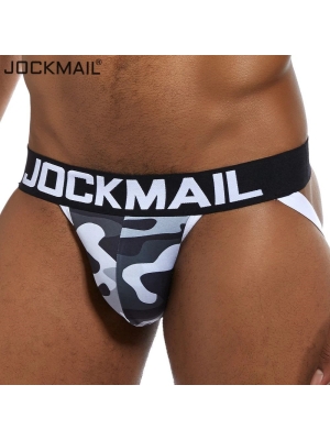 Men's JOCKMAIL - JM214 - Jockstrap - Black