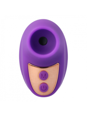 Mini clitoral sucker for finger rechargeable via USB cable - Purple