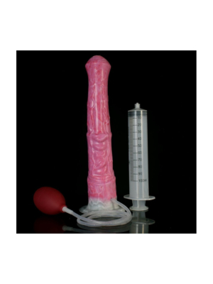 Ομοίωμα Πέους Εκσπερμάτισης Monster Horty Ejaculator Dildo 25 cm - Pink Cock