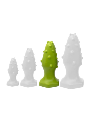 Monster Spike Silicone Plug L 14 x 5.5cm Green