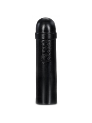 Λείο XXL Ομοίωμα Πέους Βινυλίου Ajax 33 x 8.5 cm (Μαύρο) - HardToys