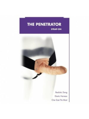 Kinx The Penetrator Strap-On Flesh OS