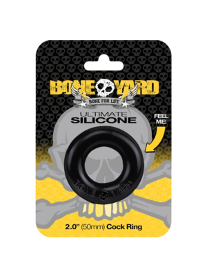 Boneyard Ultimate Silicone Ring Black