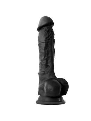 NS Novelties Colours Pleasures Dildo  Black 7in