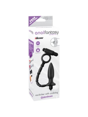 Anal Fantasy Collection Πρωκτικός δονητής & Δαχτυλίδι Πέους