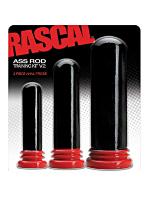 Rascal The Ass Rod Training Kit V2 Black .