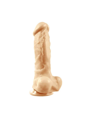 Pleasures Thick 20.3cm Dildo - Skin