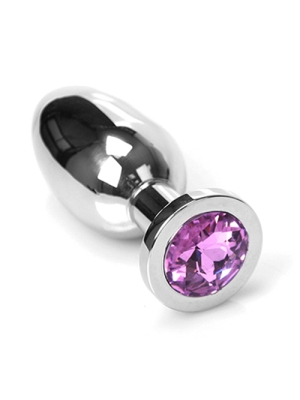 Jewel Buttplug - Small Pink