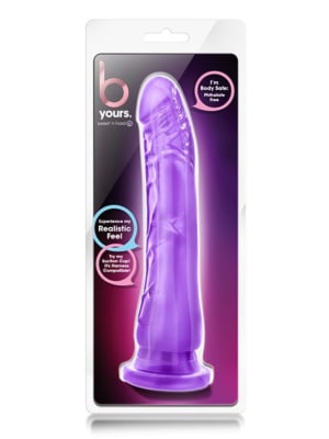 B YOURS SWEET N HARD 6 PURPLE 22cm