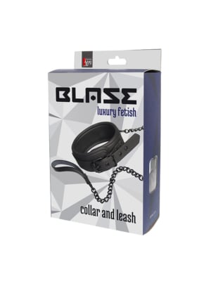 BLAZE COLLAR AND CHAIN BLACK