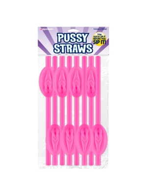 Σέξι Καλαμάκια The Original Pussy Straws (8 Pack) - Pipedream