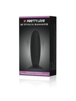 Σφήνα με δόνηση Pretty Love Butt Plug Massager 11 εκ.