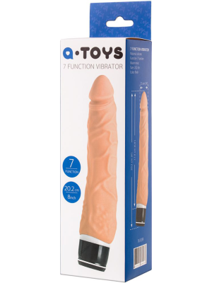 Ρεαλιστικός Δονητής A-Toys Multi-Speed Vibrator 20cm - ToyFa