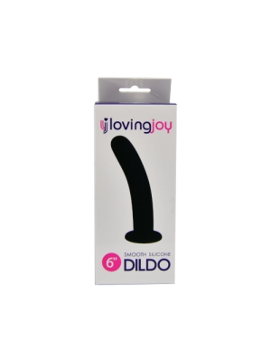 Loving Joy Smooth Silicone Dildo 6 Inch
