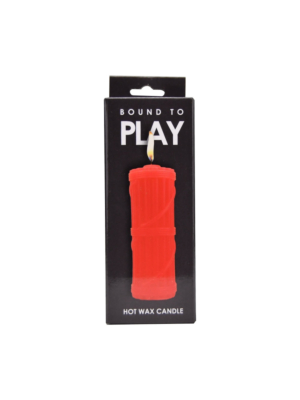 Bound to Play Hot Wax Candle Red