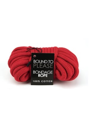 Bound to Please Bondage Rope Red 10m