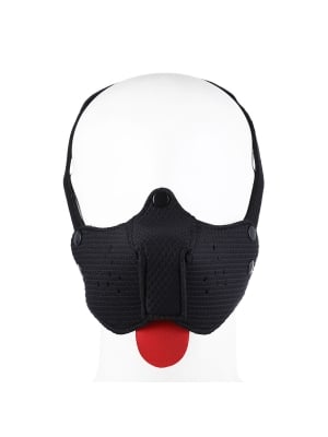 Neoprene Puppy Dog Black Mouth Mask
