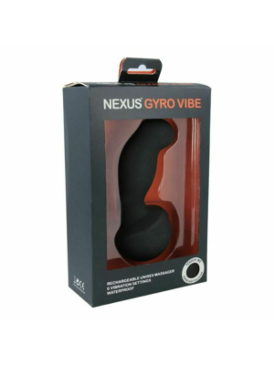 Nexus Gyro Vibe - Επαναφορτιζόμενη Δονούμενη Πρωκτική Σφήνα Unisex με 6 Λειτουργίες (Αδιάβροχη)