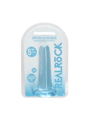 Non Realistic Dildo with Suction Cup Blue