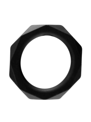 Δαχτυλίδι Πέους The Cocktagon Cock Ring XXL Μαύρο - Rock Rings - Σιλικόνη