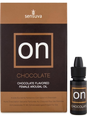 διεγερτικό λάδι Sensuva - ON Arousal Oil for Her Chocolate 5 ml