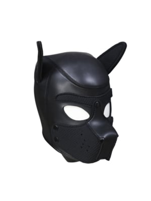 Neoprene Puppy Dog BDSM Hood M-L