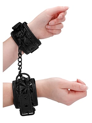 Ouch! Luxury Hand Cuffs Ouch - Black