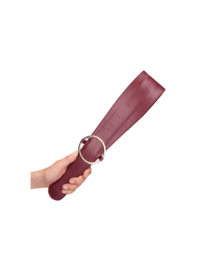 Ouch Halo - Belt Flogger - Burgundy