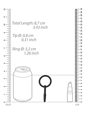 Urethral Sounding - Silicone Plug