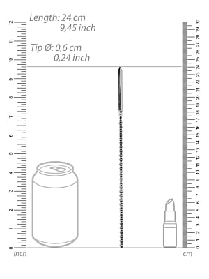 Ouch! Urethral Sounding - Metal Dilator - 6mm