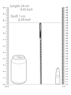 Ouch! Urethral Sounding - Metal Dilator - 10mm