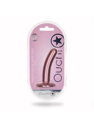 Smooth Silicone G-Spot Dildo Purple