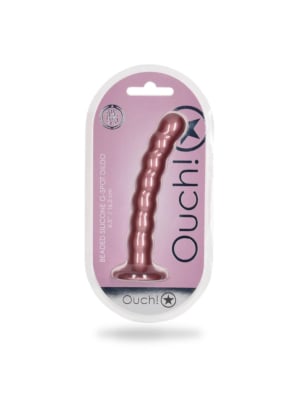 Beaded Silicone G-Spot Dildo 17cm