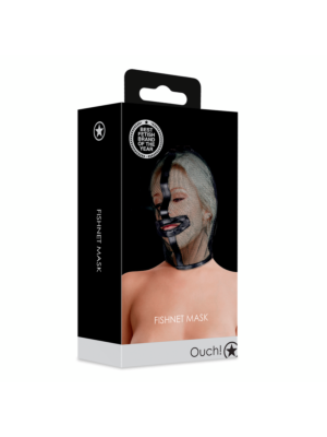 Ouch Fishnet Mask - Black