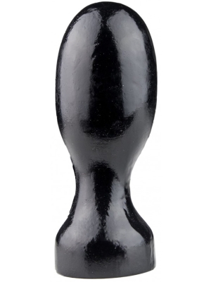 Μαύρη Πρωκτική Σφήνα OVALY 11 x 4.8cm
