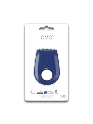 Δονούμενο Δαχτυλίδι Πέους OVO Cock Ring  - Μπλε